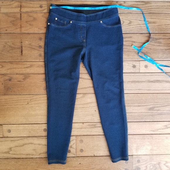 Nygard jeggings slims in indigo size large 14/16 EUC - Picture 6 of 6